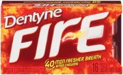 CADBURY ADAMS USA Dentyne Fire Gum, Spicy Cinnamon, 0.0500-Ounce Boxes (Pack of