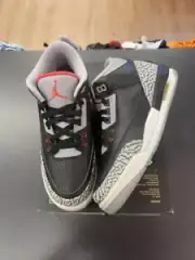 Size 7Y - Jordan 3 Retro Black Cement (2018) (GS) 854261-001