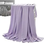 [Generic] Bamboo Fiber Quilt - Ice Cooling Comfort Blanket | Skin-Friendly Summer Quilt Breathable Light and Thin for Air-Conditioned Rooms