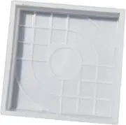 Pavement Stone Mould DIY Reusable Concrete Stepping Stone Mold for Garden Pathways White Cement Paver Maker for Artistic Pavement Design