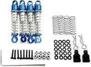 4pcs 33mm Threaded Front Rear Shock Absorber Kit for Axial SCX24 1/24 RC Car