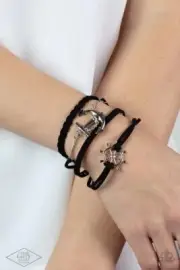 Paparazzi: Anchors Away ~ Black Urban Bracelet