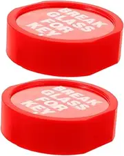 VILLFUL 2pcs Fireproof Wall Mounted Key Lock Box Combination Lock for Home Office School Hotel Emergency for Retrieval and Safe Storage