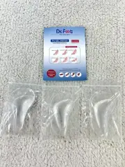 Dr Foot's Arch Support Shoe Insoles Flat Feet Gel Arch Inserts 3 Pairs New