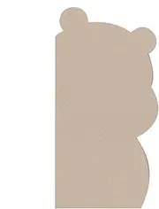 LeoLeoii Felt Cork Board,Soft Picture Display Board Push Pin Panels - Multipurpose Photo Display Decor Photo Holder for Pictures Cards Decorations (Brown)