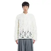 [COMME DES GARCONS HOMME PLUS] COMME DES GARCONS HOMME PLUS MAN OFF-WHITE KNITWEAR Off-white