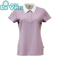 在飛比找PChome24h購物優惠-【LeVon】LV7428 - 女吸濕排汗抗UV短袖POLO