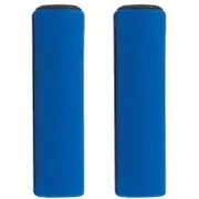 Azur 130mm Shock Absorbing Silicon Bike Handlebar Grips BLUE