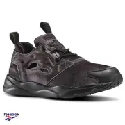 REEBOK CLASSIC FURYLITE LOW RUNNING TRAINERS WOMEN SHOES STON BLACK SIZE 11 NEW