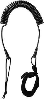 HEYTUR Coiled SUP Leash 10' Surfboard Leash Sup Leg Rope Strap Stand Up Paddleboard Leash