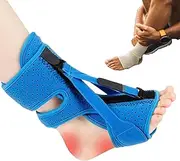Night Splint Relief - Orthotics, Support & Brace - 3 Adjustable Straps Compression Foot Sleeves with Arch and Ankle Suppor for Women & Men Wynott