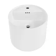 Swiss Madison SM-WS342 Monaco 18" Circular Ceramic Wall Mounted - White