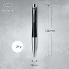 Matte Black Parker Urban Series Ballpoint Pens Fine Nib Blue Ink Refill No Box
