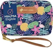 KEEP>GOING KeepGoing Travel First Aid Kit for Kids – 130 Pc. Small First Aid Kit for Car, Home, Purse, Diaper Bag & Backpack with Latex-Free Bandages - Mini First Aid Kit Travel Size TSA-Approved