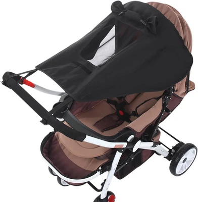 Pram Sun Shade Cover Universal Baby Stroller Awning UPF50+ Pushchair Buggy Sun C