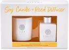 Tilley Classic White Tahitian Frangipani Candle & Reed Diffuser Gift Pack