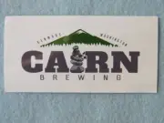 Beer STICKER ~ CARIN Brewing Co ~ Kenmore, WASHINGTON ~ Rocks Stacked Upwards!