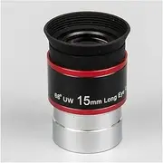 Telescope Eyepiece 1.25" 68° Wide Angle 6mm/ 9mm /15m /20mm for Astronomical Telescope Accessories(15mm)