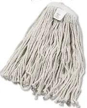 Mop Head Replacement Unisan 2020C Havey Duty Cotton, White
