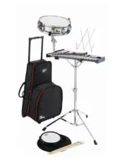 Vic Firth Traveling Premium Snare Drum Kit & Percussion Bell Set