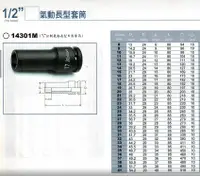 在飛比找PChome24h購物優惠-氣動長套筒 1/2"*8mm KOKEN