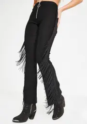 [Club Exx] Fight The Moonlight Fringe Pants