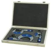 Moore & Wright 0-75mm 215 Series Micrometer Set Metric Outside MW215-01BL