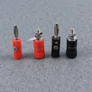 10 Pairs Banana Plug Jack Insulated Practical Connectors Multimeter