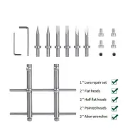 3 in 1 Spanner Wrench Remover 10-100mm Large Format DSLR Camera Lens Repair Tool