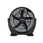 Heller 50cm High Velocity Floor Fan - Black