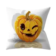 3 Pcs Halloween Series Letter Printing Throw Pillow Cover for Home Living Room Sofa Decor 1_45*45cm