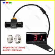 Motorcycle LCD Digital Thermometer KOSO Water Temperature Sensor Gauge Display