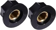 CHILDWEET 2Pcs Electric Guitar Effect Knobs Durable Potentiometer Caps for Volume Tone Control Easy Installation for Amateurs Professionals for Electric Guitar Effects and Speakers