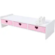 Laptop Monitor Stand Desk Top Organizer Shelf Computer Screen Riser4409