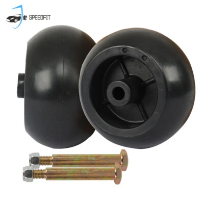 5" Deck Wheels & Bolts For Hustler Husqvarna Murray Toro Areins Ride On Mowers