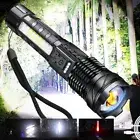 1200000LM Military Tactical LED Torch COB Flashlight Rechargeable Work Light