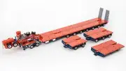 Drake ZT09069AB 7x8 Steerable Trailer Dolly & Accessory Set Drake Trailers 1:50