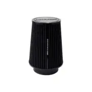 Aeroflow AF2711-1015 4" Clamp-On Round Filter 5.9" O.D, 7.3" High Black