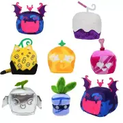 Game Blox Fruits Plush Toy Leopard Blox Fruits Stuffed Doll Kids Birthday Gifts