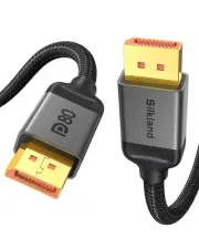 80Gbps DisplayPort Cable 2.1 10FT/3M, [16K@60Hz, 8K@240Hz, 4K@540Hz 360Hz 240...