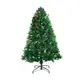 [特價]摩達客-5尺(150cm)PVC葉混松針葉紅果松果裝飾聖誕樹(不含燈)