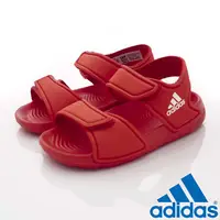 在飛比找蝦皮商城優惠-adidas><愛迪達休閒運動涼鞋2139紅(中小童)15.