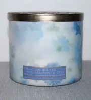 Bath & Body Works Under The Magnolia Tree 3-Wick Candle NEW