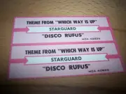 2 Starguard Theme From Which Way Is Up / Disco Rufus Jukebox Title Strips