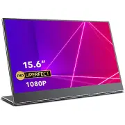 Portable Monitor 15.6" 1080P Full HD USB C HDMI Monitor VESA For Computer PC