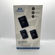 Mouriv MRB-Tek Kit2 48-Channel Dual Wireless Lavalier Microphone System - New