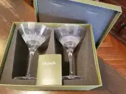 Christofle Crystal Glass Martini Cocktail Champagne