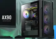 ANTEC AX90 ATX, 2x 360mm Radiator Support, 3x 120mm ARGB Fans Front 1x ARGB Fans Rear included. Mesh Tempered Glass Gaming Case