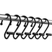 12 Pcs Hook Travel Rustproof Shower Curtain Hooks Rustic with Tub