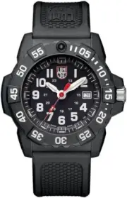 NWT Luminox Navy Seal XS.3501.F Mens Watch 45mm - Dive Watch in Black
